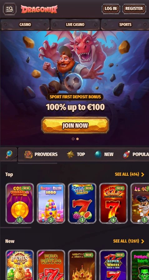 Découvrez les Offres de Bienvenue de Dragonia Casino en Ligne pour les Français à France